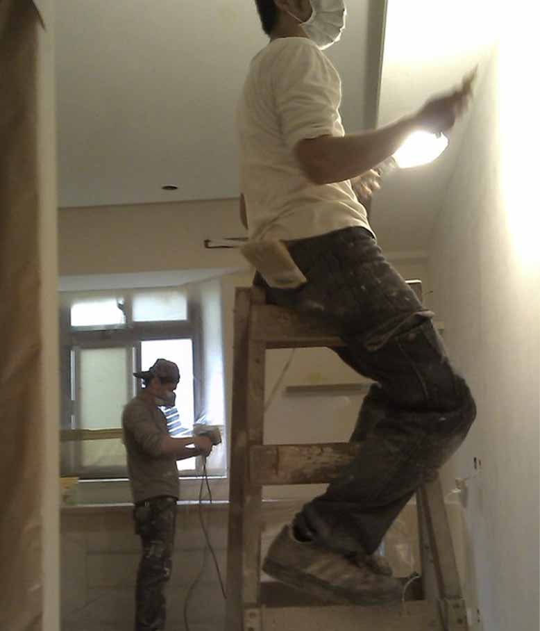 中和住家室內粉刷噴漆
