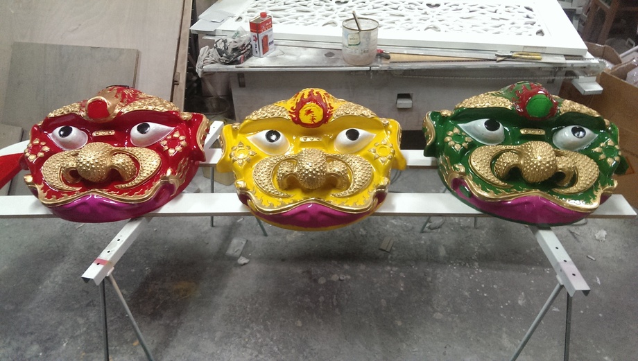 獅頭噴漆,神像烤漆,台北宗教彩繪,新北宗教廟宇彩繪,新北市油漆工程台北油漆工程 獅頭噴漆,神像烤漆,台北宗教彩繪,新北宗教廟宇彩繪,新北市油漆工程台北油漆工程